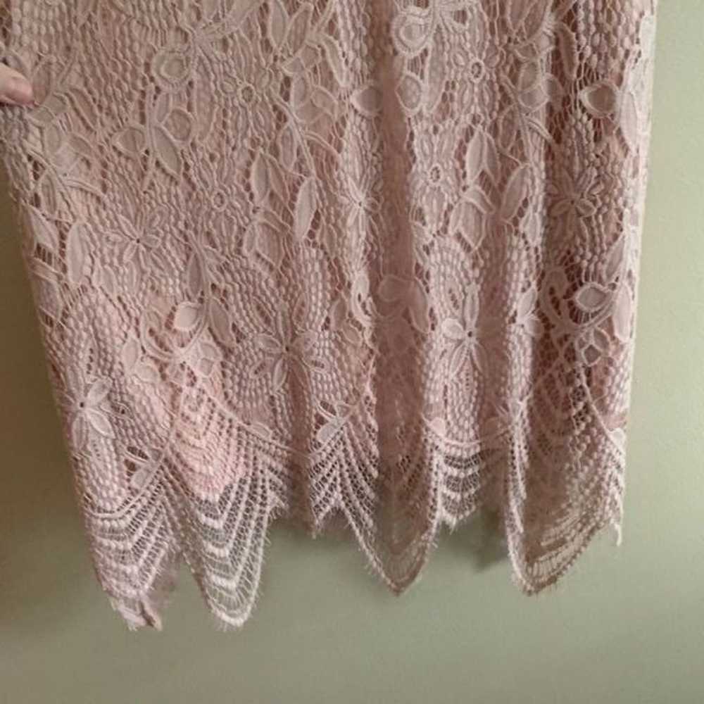 Love Fire pink lace dress - image 6