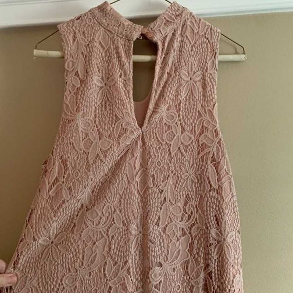 Love Fire pink lace dress - image 8