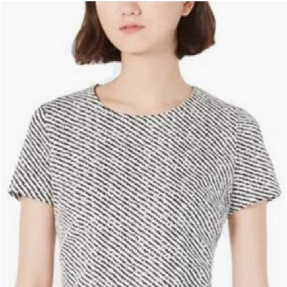 Calvin Klein Ponte Black White Geometric Casual S… - image 5