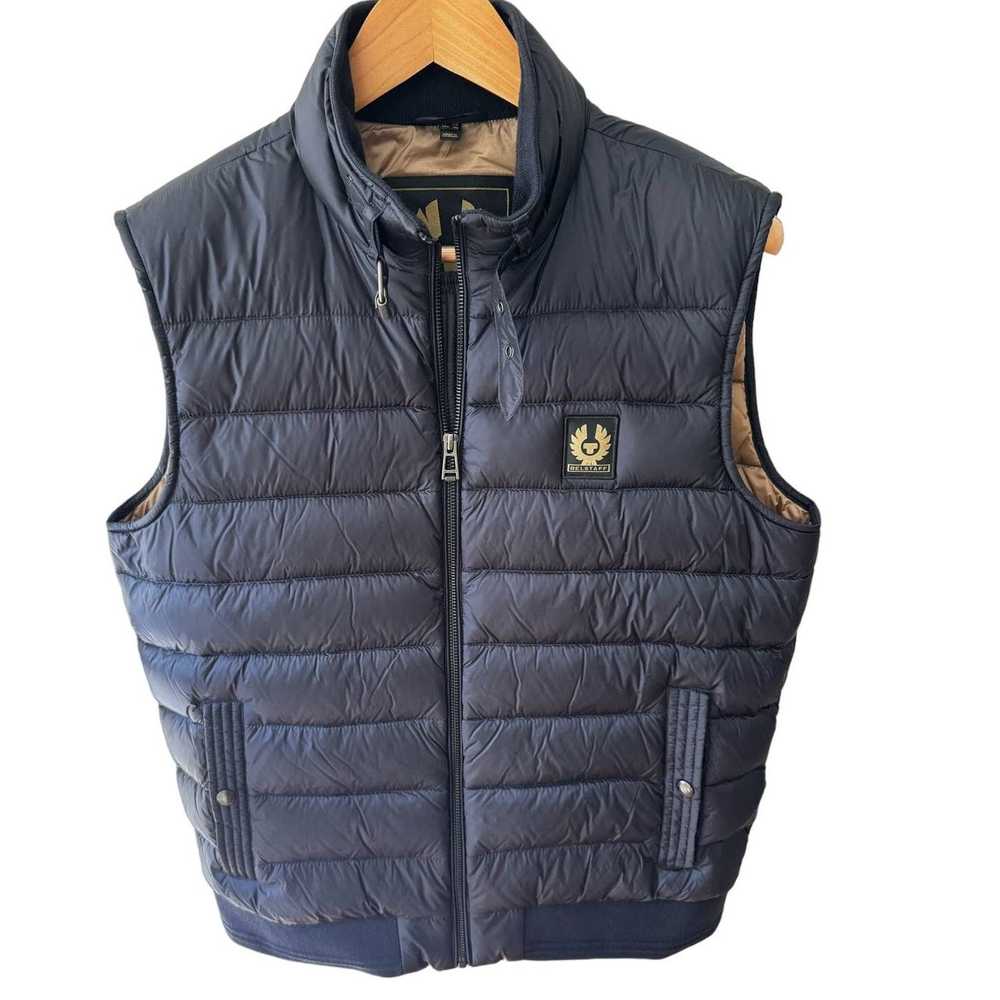 Belstaff Belfast blue vest, like new, size M (US … - image 1