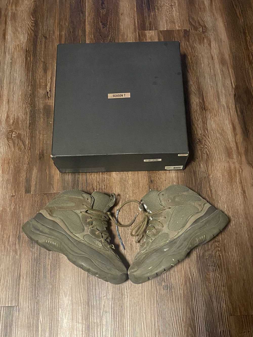 Yeezy Season Thrashed Yeezy Season 7 Boots Wakame - image 1