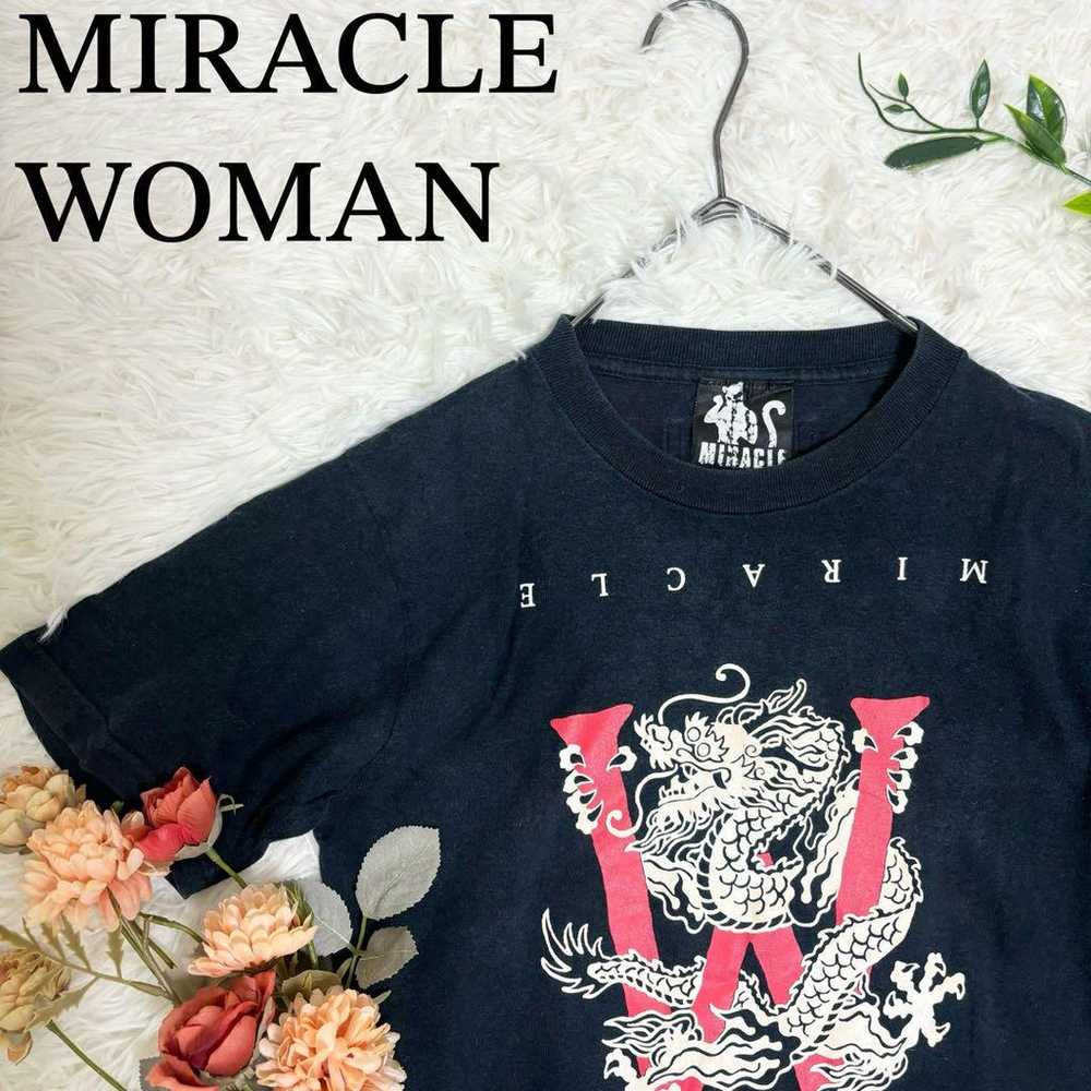 Vintage MIRACLE WOMAN Dragon T-shirt. - image 1