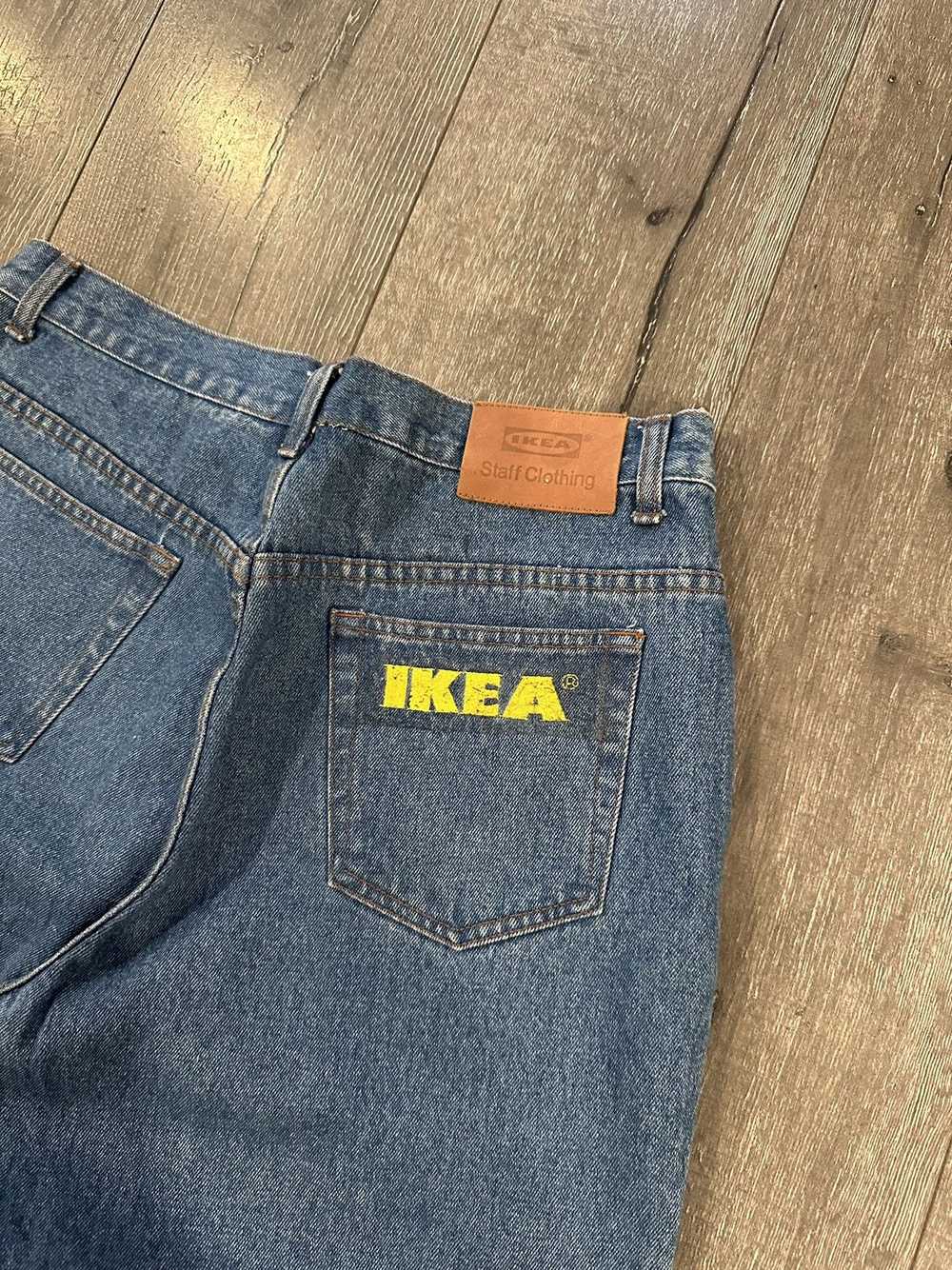 Streetwear × Vintage 1998 IKEA Staff Denim Work P… - image 5