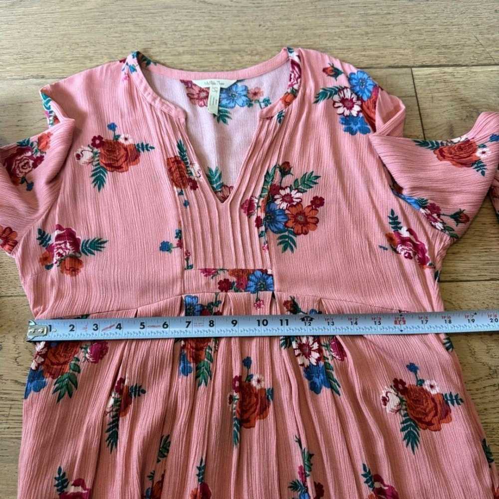 Matilda Jane Let’s Go Out Floral Dress Size Large - image 9