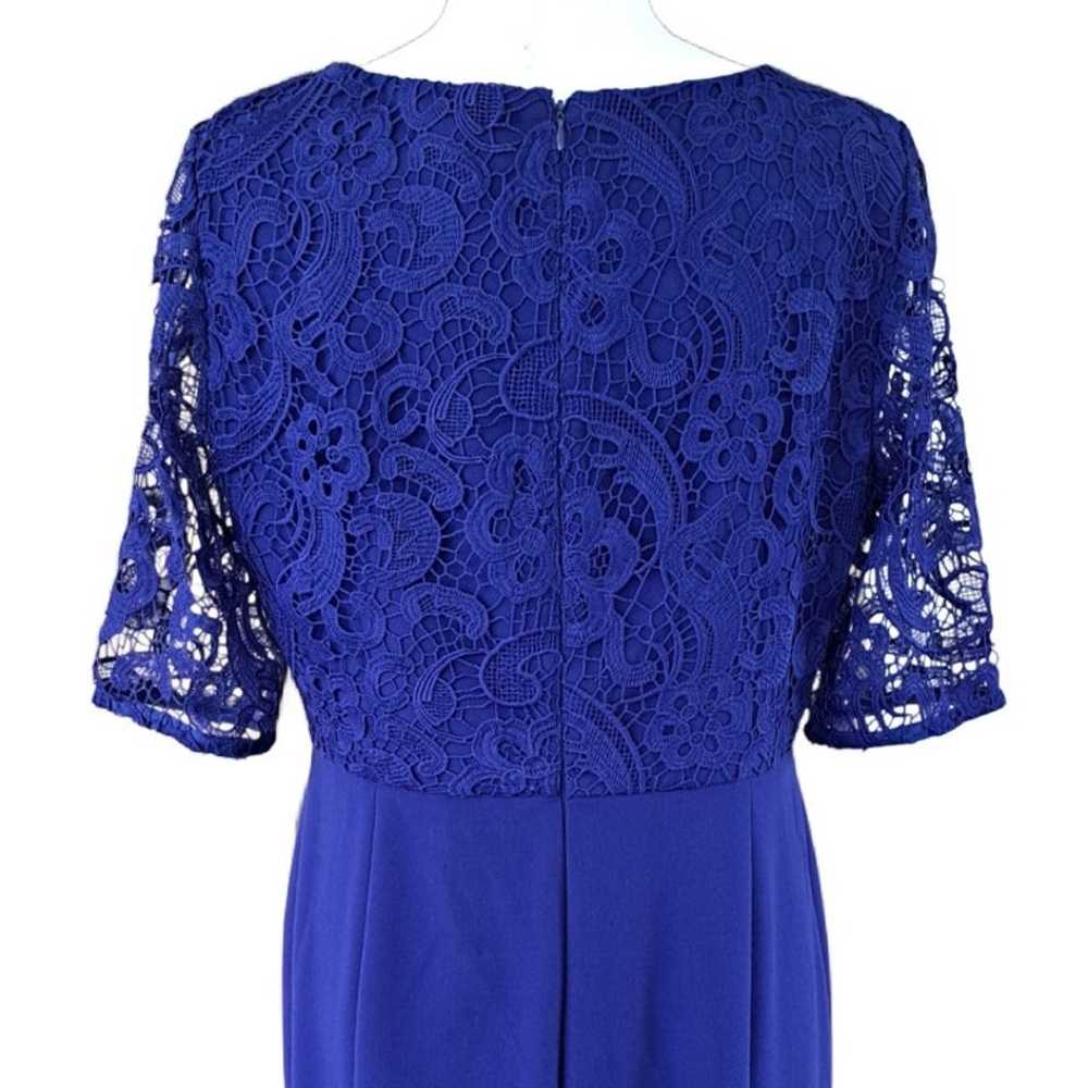 Antonio Melani Royal Blue Lace Sleeve Sheath Dres… - image 4