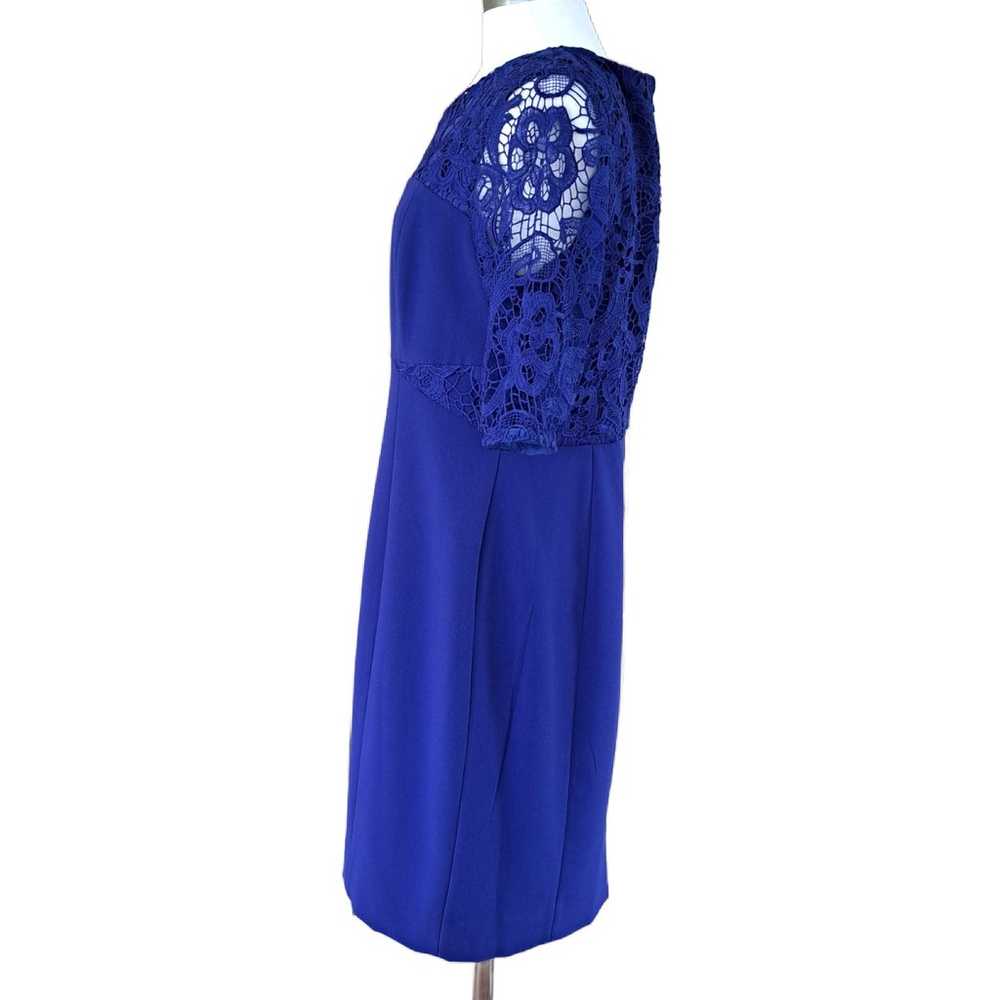 Antonio Melani Royal Blue Lace Sleeve Sheath Dres… - image 5