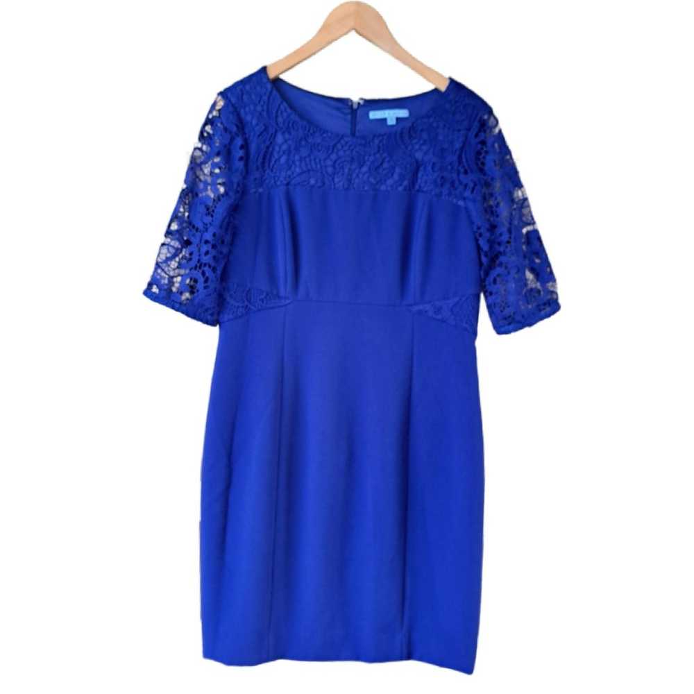 Antonio Melani Royal Blue Lace Sleeve Sheath Dres… - image 8