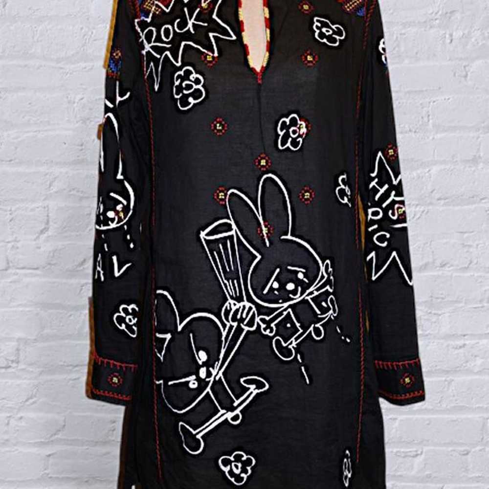 Hysteric Glamour VINTAGE Graffiti Rabbit Embroide… - image 6