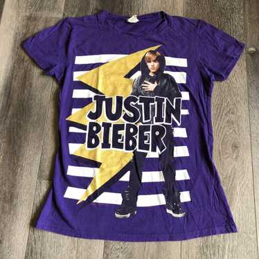 Band Tees × Justin Bieber × Vintage Vintage Y2K J… - image 1