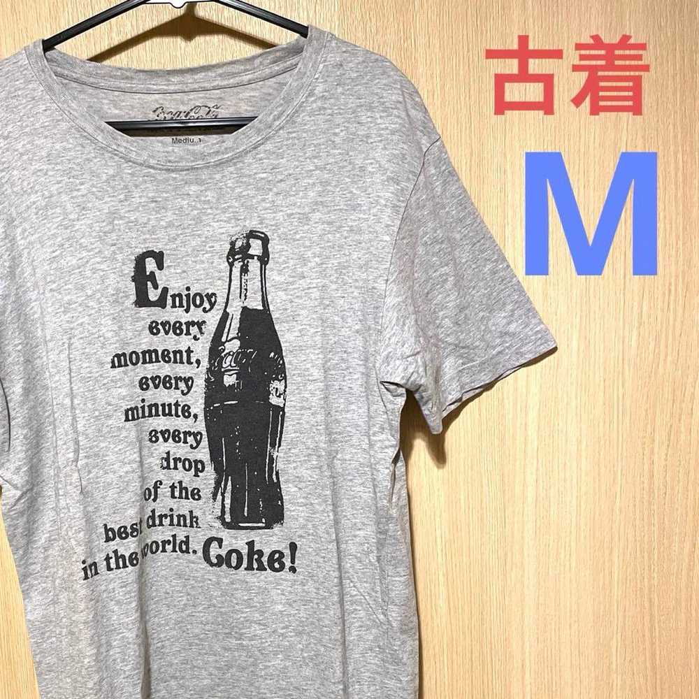 Vintage Coca-Cola print T-shirt, Corporate T-shirt - image 1