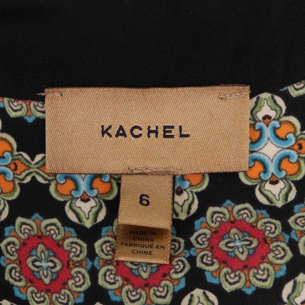 Kachel Anthropologie 100% Silk Shift Dress 6 Bati… - image 5