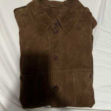 GENUINE LEATHER SUEDE SHIRT