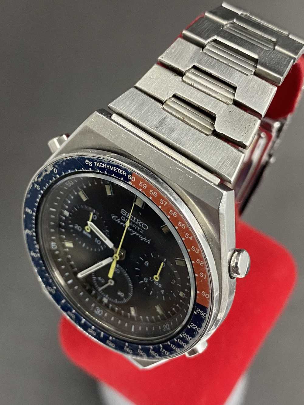 Seiko × Vintage × Watches Vintage SEIKO Pepsi 7A2… - image 11