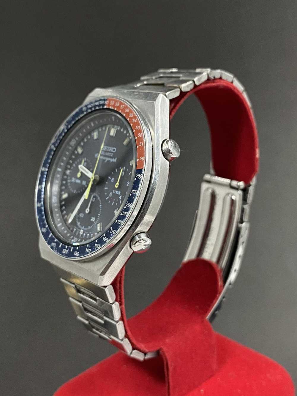 Seiko × Vintage × Watches Vintage SEIKO Pepsi 7A2… - image 5