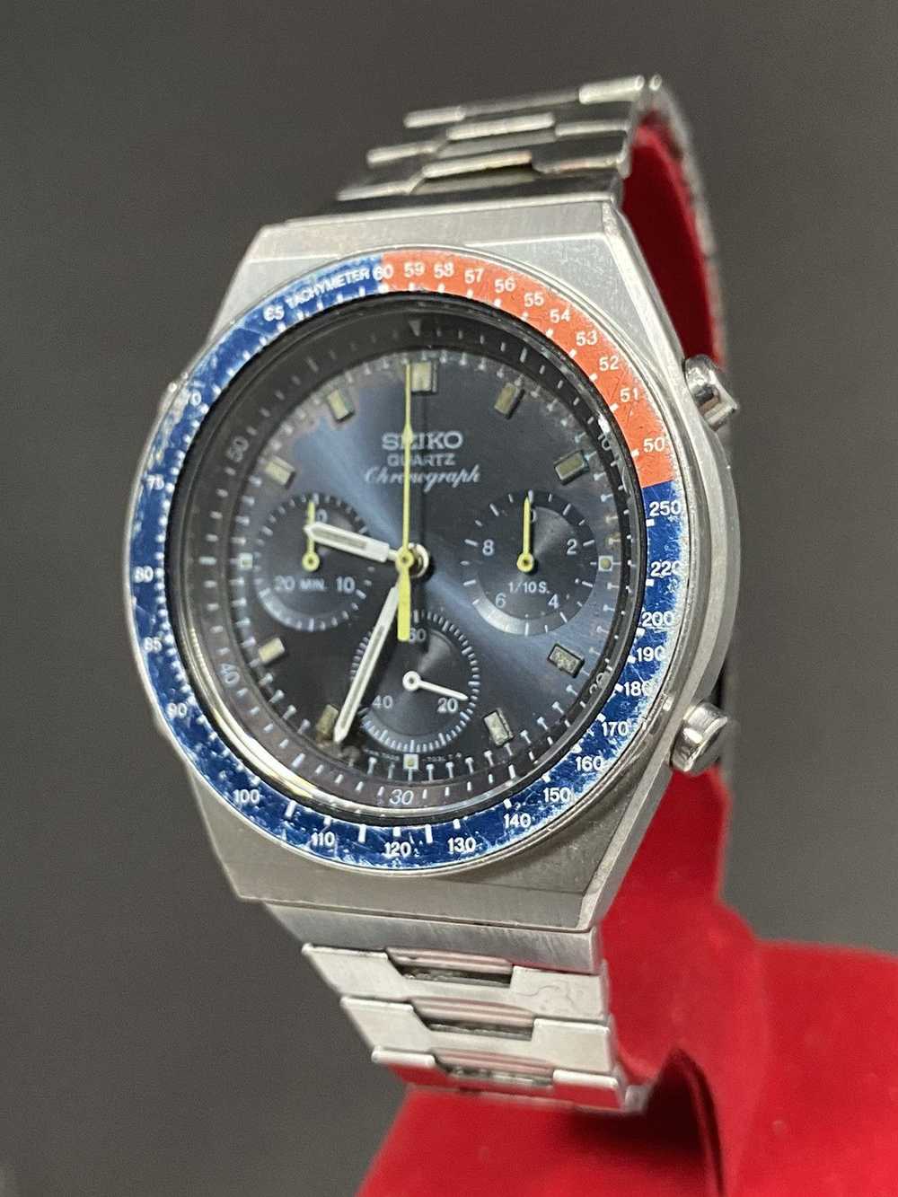 Seiko × Vintage × Watches Vintage SEIKO Pepsi 7A2… - image 8