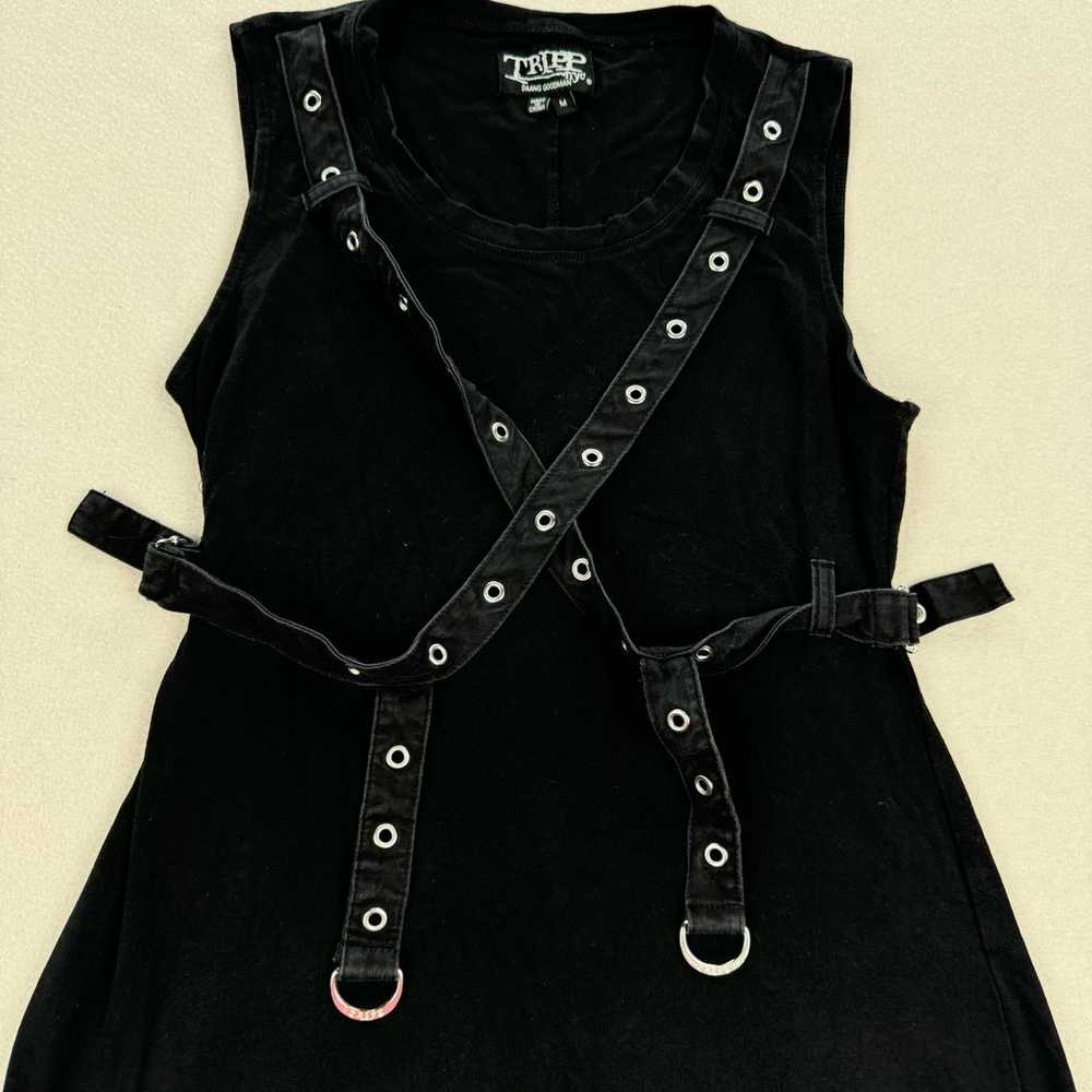 Tripp NYC Dress Size Medium Black Sleeveless Mini… - image 4