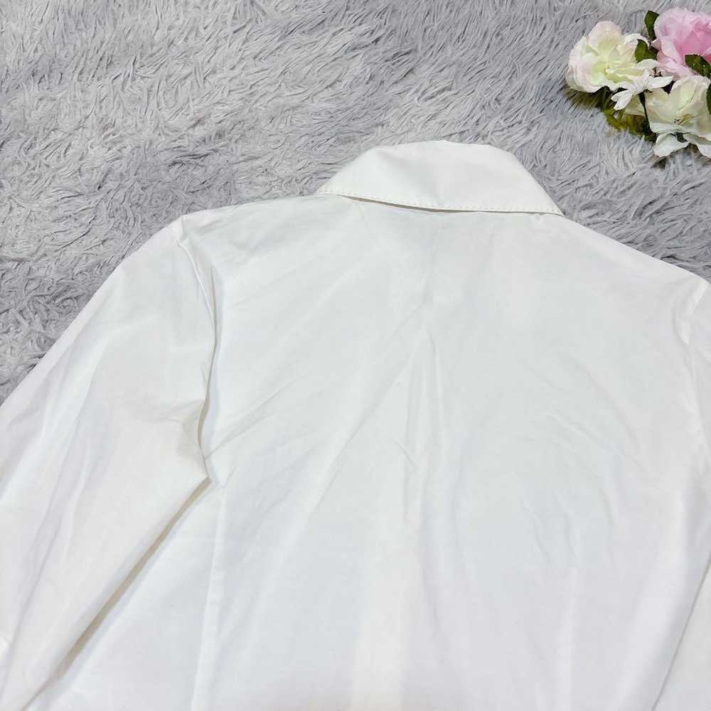 23区 (Nijusan-ku) Ladies White Long Sleeve Blouse … - image 10