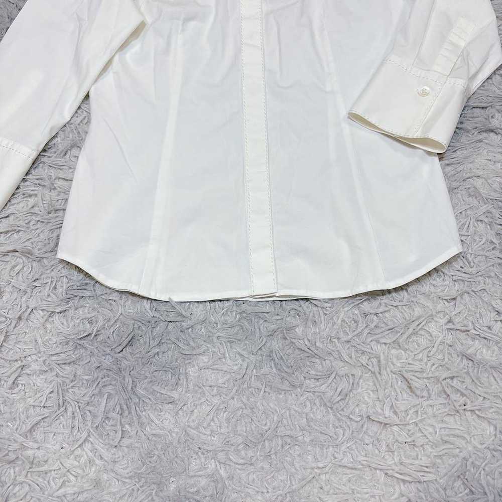 23区 (Nijusan-ku) Ladies White Long Sleeve Blouse … - image 2