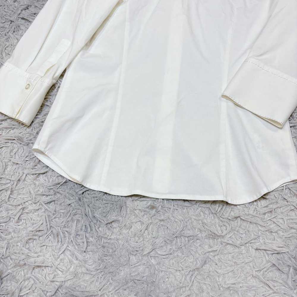 23区 (Nijusan-ku) Ladies White Long Sleeve Blouse … - image 9