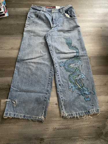 Affliction × Jnco × Vintage Vintage jnco dragon ba