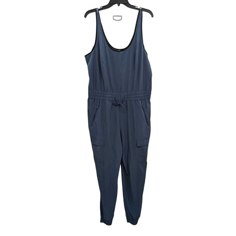 Athleta Jumpsuit Jogger Women Size L Lightweight … - image 2