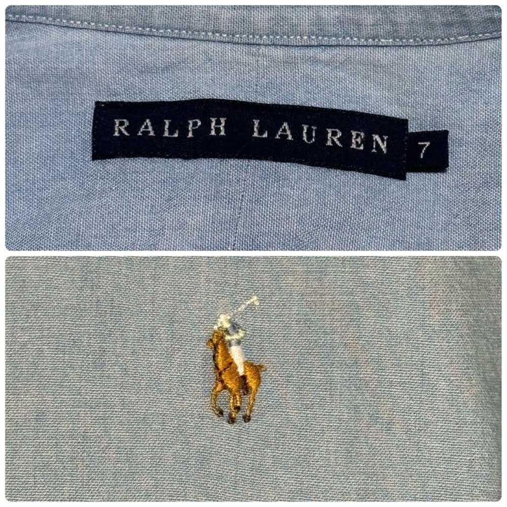 【Excellent Condition】Polo Ralph Lauren Chambray S… - image 7