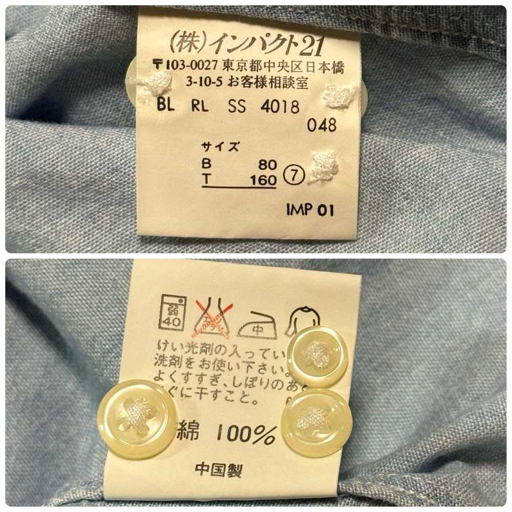 【Excellent Condition】Polo Ralph Lauren Chambray S… - image 8