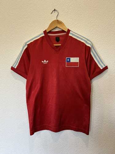 Adidas × Soccer Jersey × Vintage Adidas Chile Vint