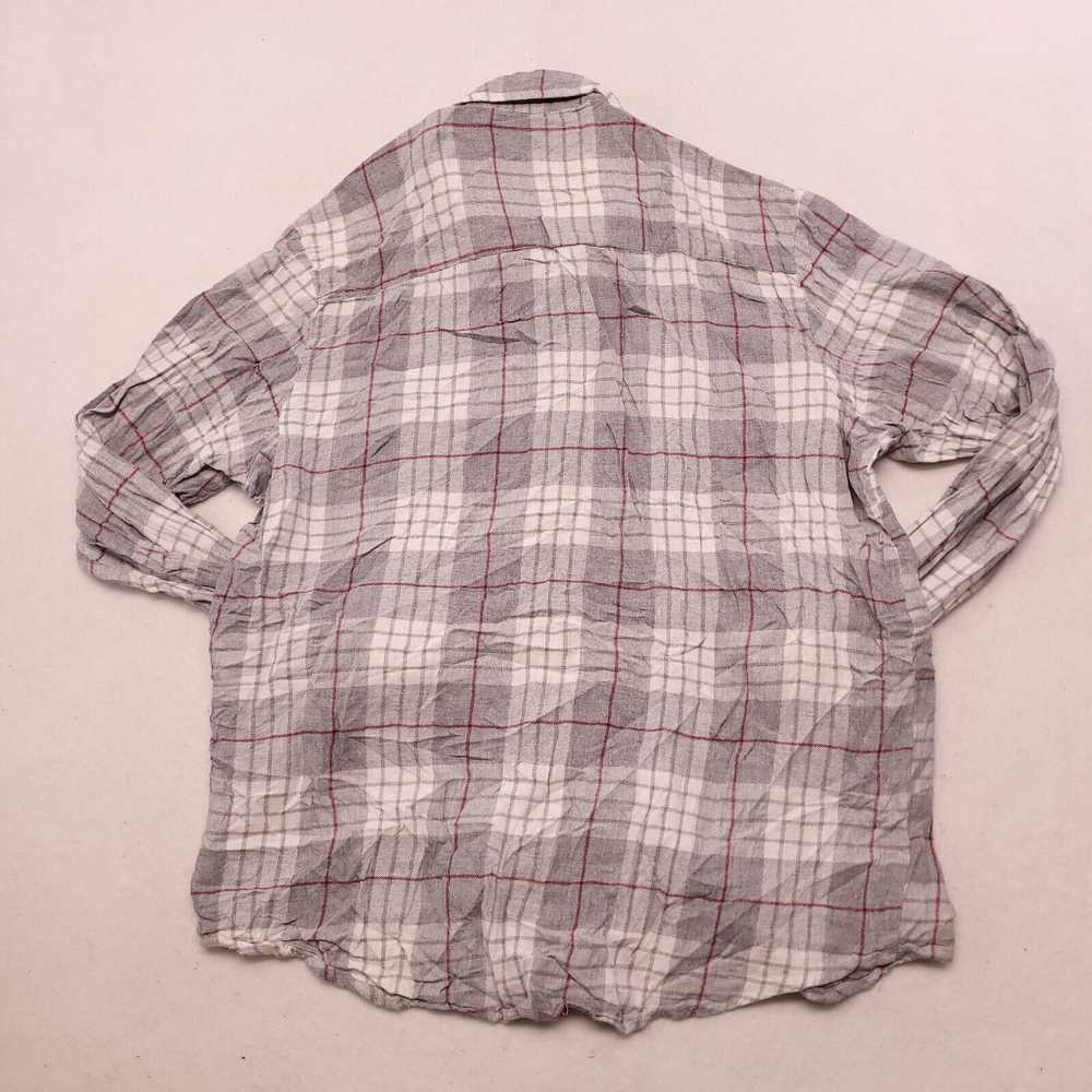 Club Room Club Room Tartan Flannel Button Up Shir… - image 11