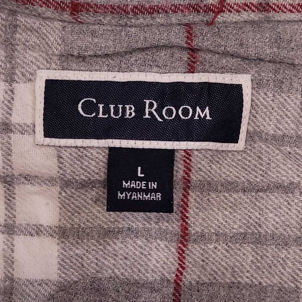 Club Room Club Room Tartan Flannel Button Up Shir… - image 3