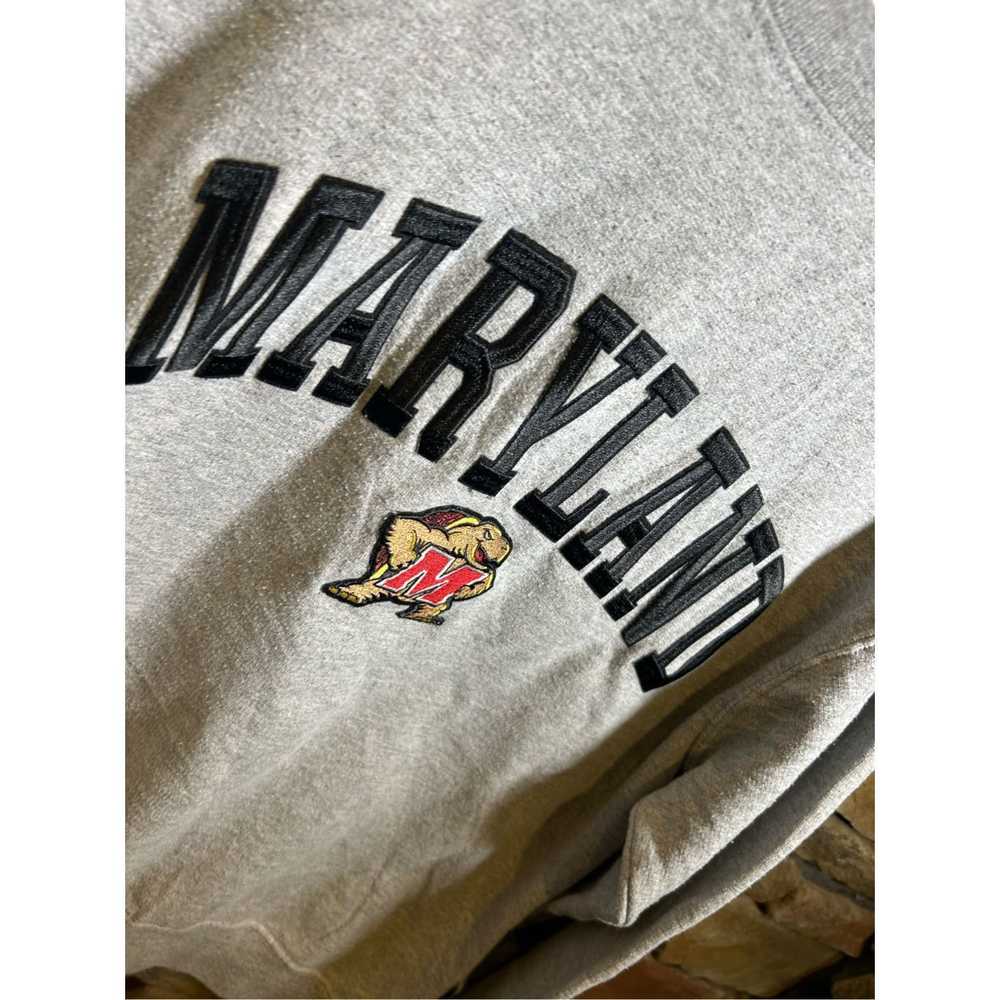 Vintage Vintage Y2K champion eco-fleece Maryland … - image 3