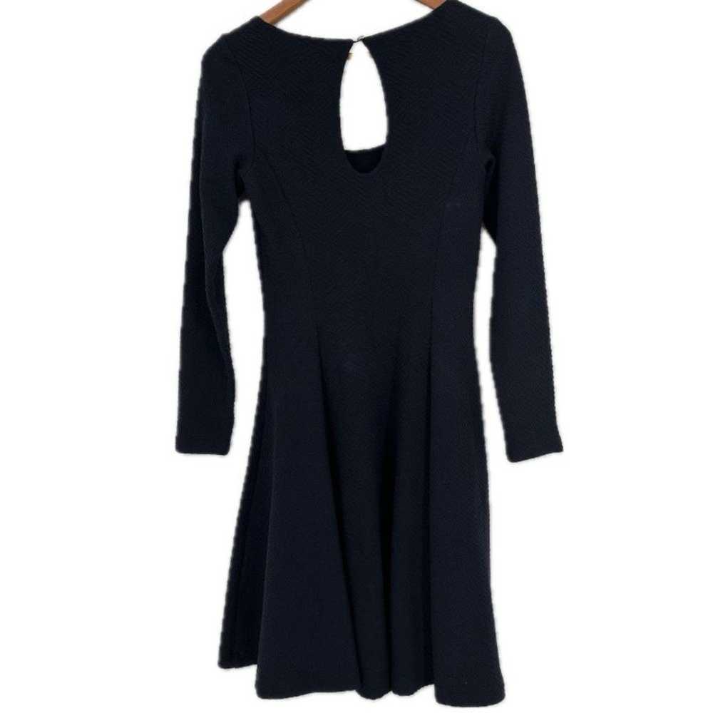 Anthropologie Maeve Navy Blue Fit and Flare Long … - image 7