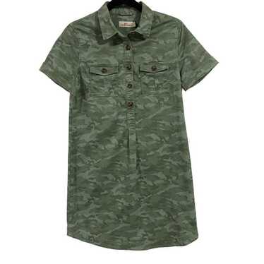 Vineyard Vines Tonal Camo Margo Shirt Dress Size 4