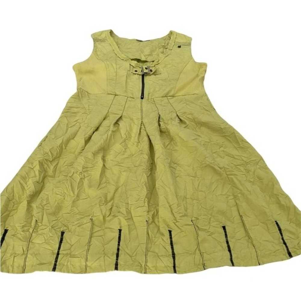 VINTAGE UNIQIE Italian Made Sleeveless Dress - Si… - image 3