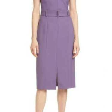 Hugo Boss Dadorina sheath lavander dress size 4