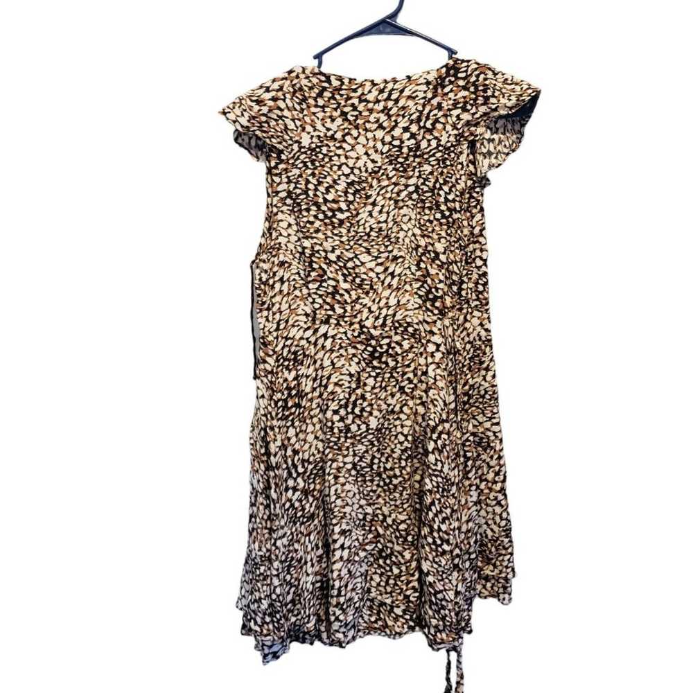 Free People French Quarter Mini Dress Leopard Wra… - image 7