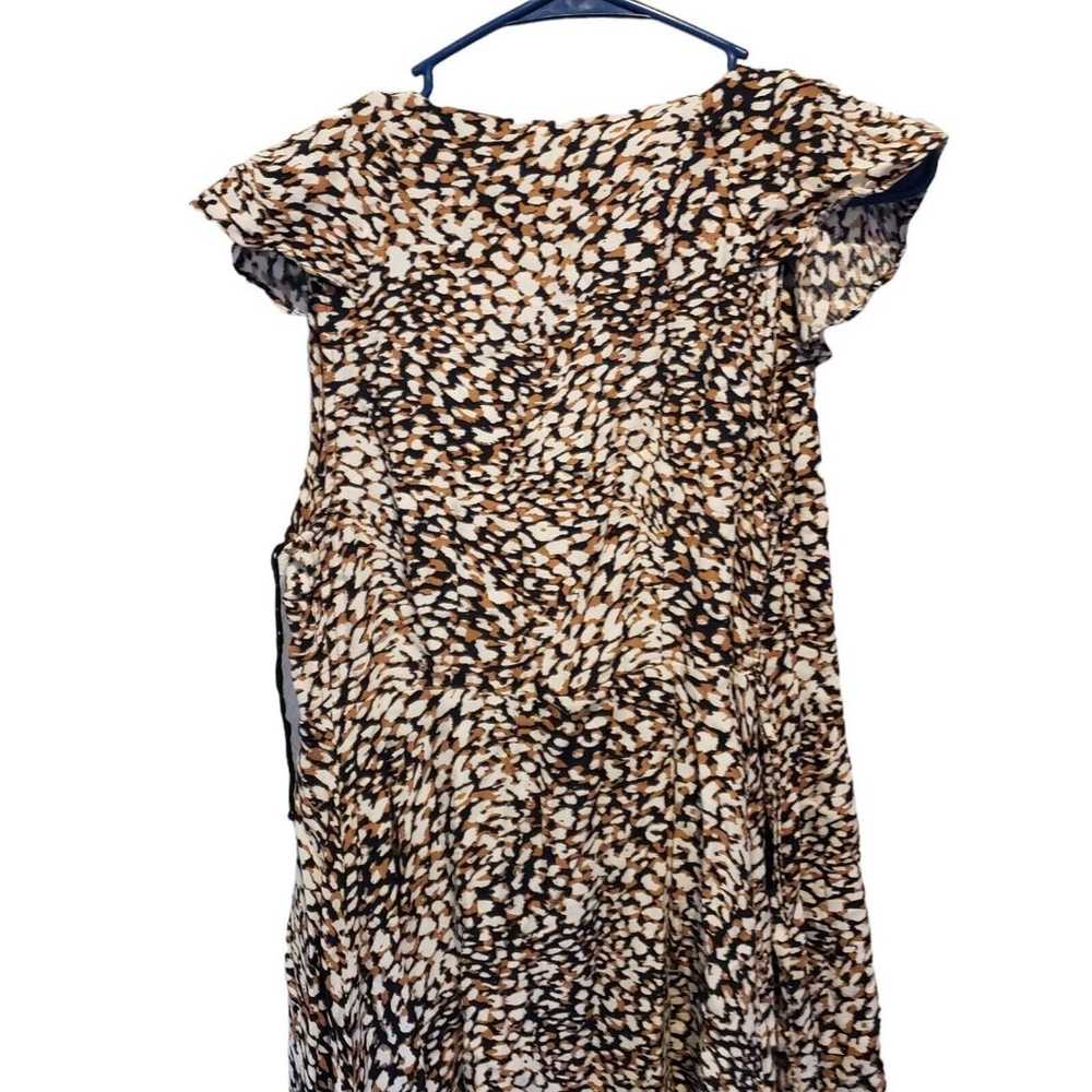 Free People French Quarter Mini Dress Leopard Wra… - image 8