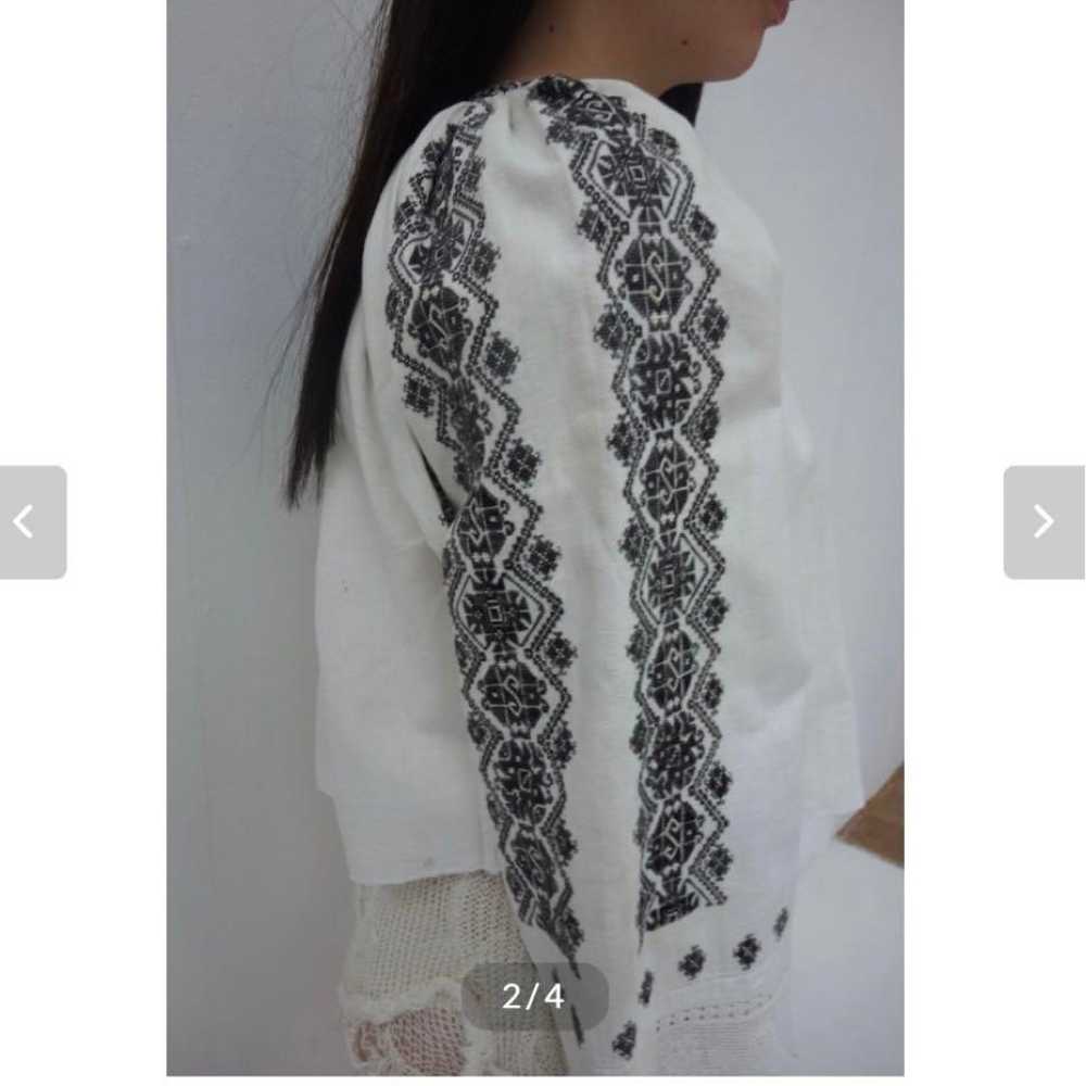 20s Romanian stitch blouse - image 6