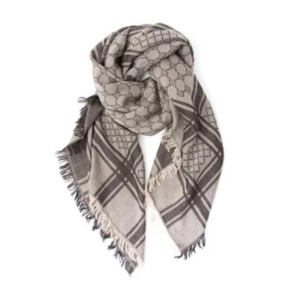 Gucci Wool scarf - image 8