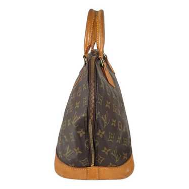 Louis Vuitton Alma leather satchel