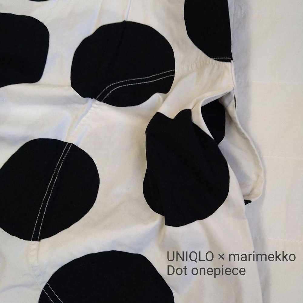 UNIQLO × marimekko BIG Dot One-Piece Dress in exc… - image 4