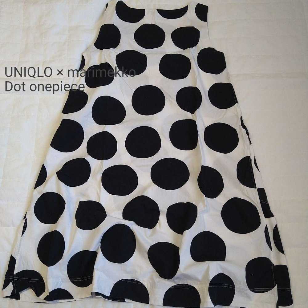 UNIQLO × marimekko BIG Dot One-Piece Dress in exc… - image 5