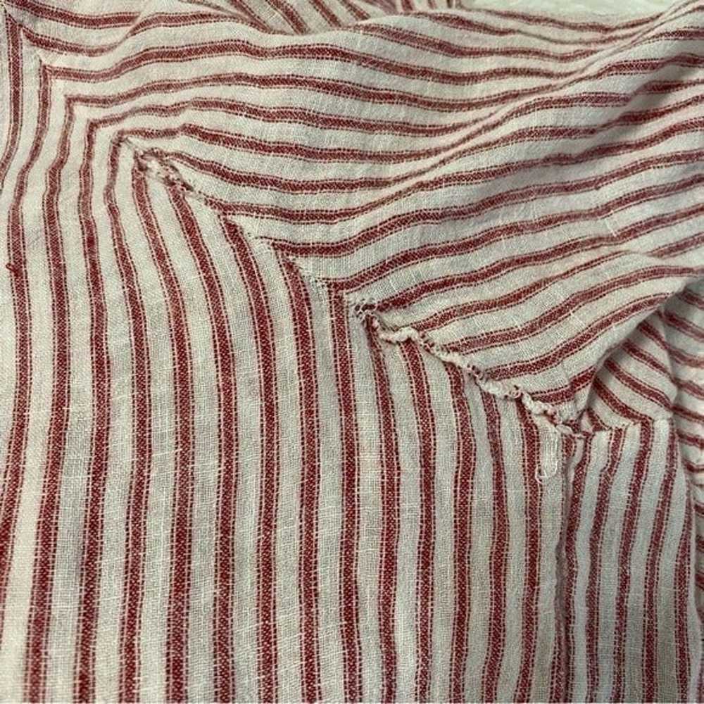 Rails Red Jasmine Belmont Stripe Dress Size M - image 9