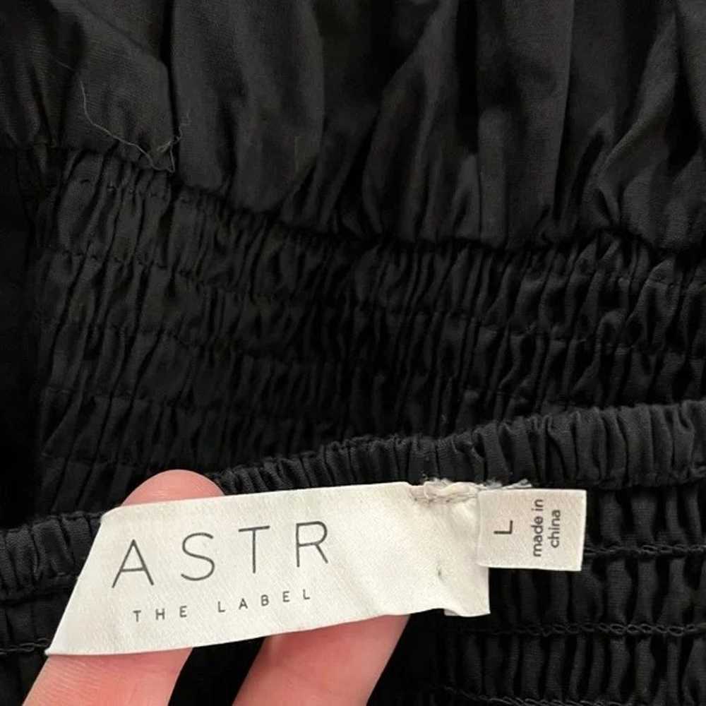 ASTR The Label Poplin Puff Sleeve Tiered Midi Dre… - image 8