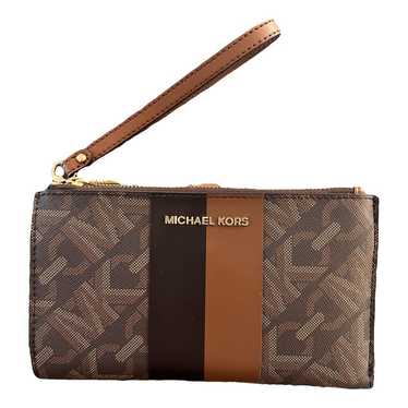 Michael Kors Adele leather clutch bag - image 1