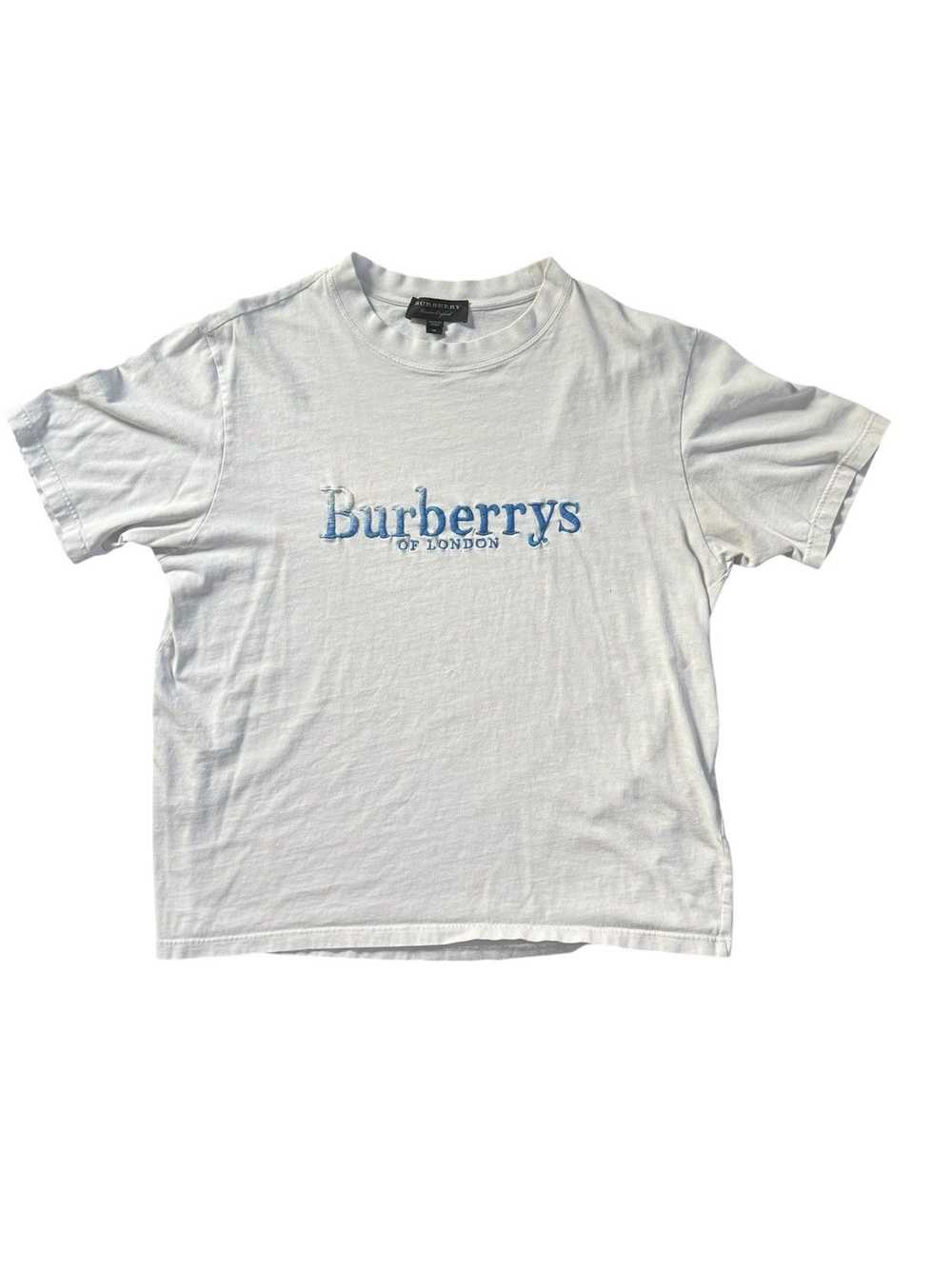 Burberry × Designer × Vintage Vintage Burberry Tee - image 1