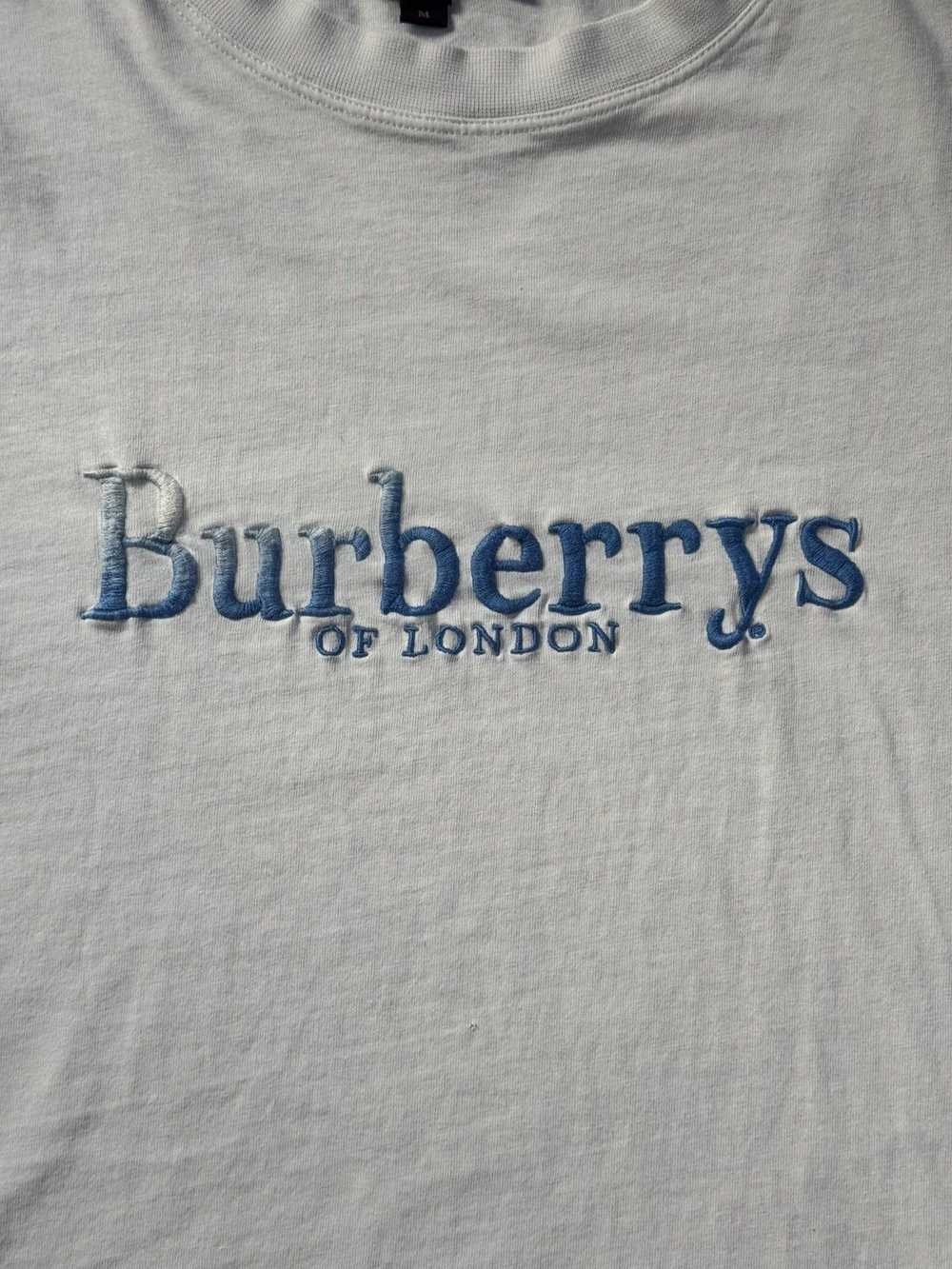 Burberry × Designer × Vintage Vintage Burberry Tee - image 2