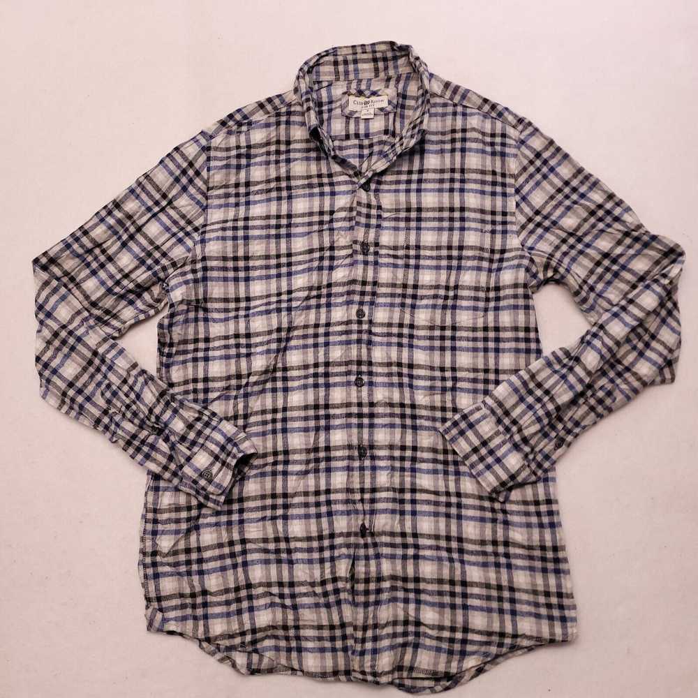 Club Room Club Room Tartan Flannel Casual Button … - image 2