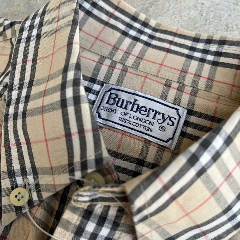 Burberry × Vintage Vintage Burberrys Nova Check B… - image 6