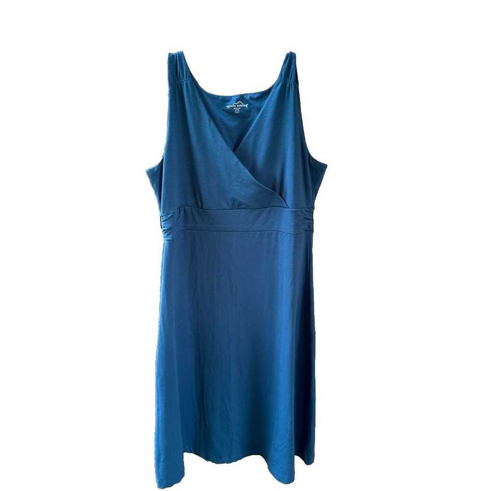 Eddie Bauer Aster Crossover Sleeveless V-Neck Dre… - image 1